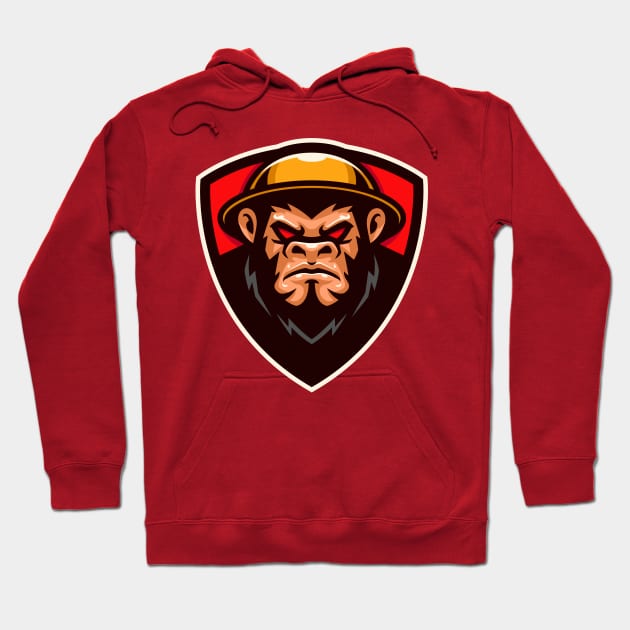 Gorilla Hoodie by mightyfire